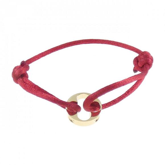 LOUIS VUITTON Red and Gold Charm Bracelet - Picture 1 of 3